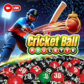 Cricket Ball Roulette bingo plus live casino